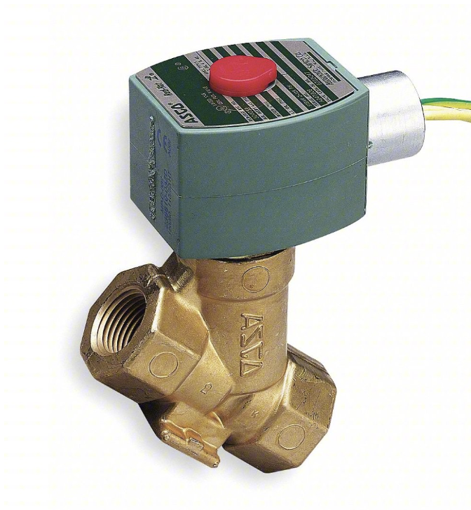 ASCO 8320G174-120/60 3/2-Way Direct-Acting Normally Closed Solenoid Valve, M5, 120 VAC, 60 Hz